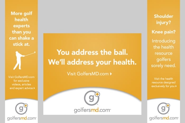 GolfersMD – banners